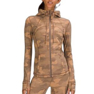 Lululemon Hooded Define Jacket ~ Nulu *Heritage 365 Camo Beige Multi